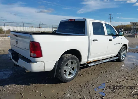 2012 Ram 1500 St from USA, damaged, VIN 1C6RD7KT0CS325033